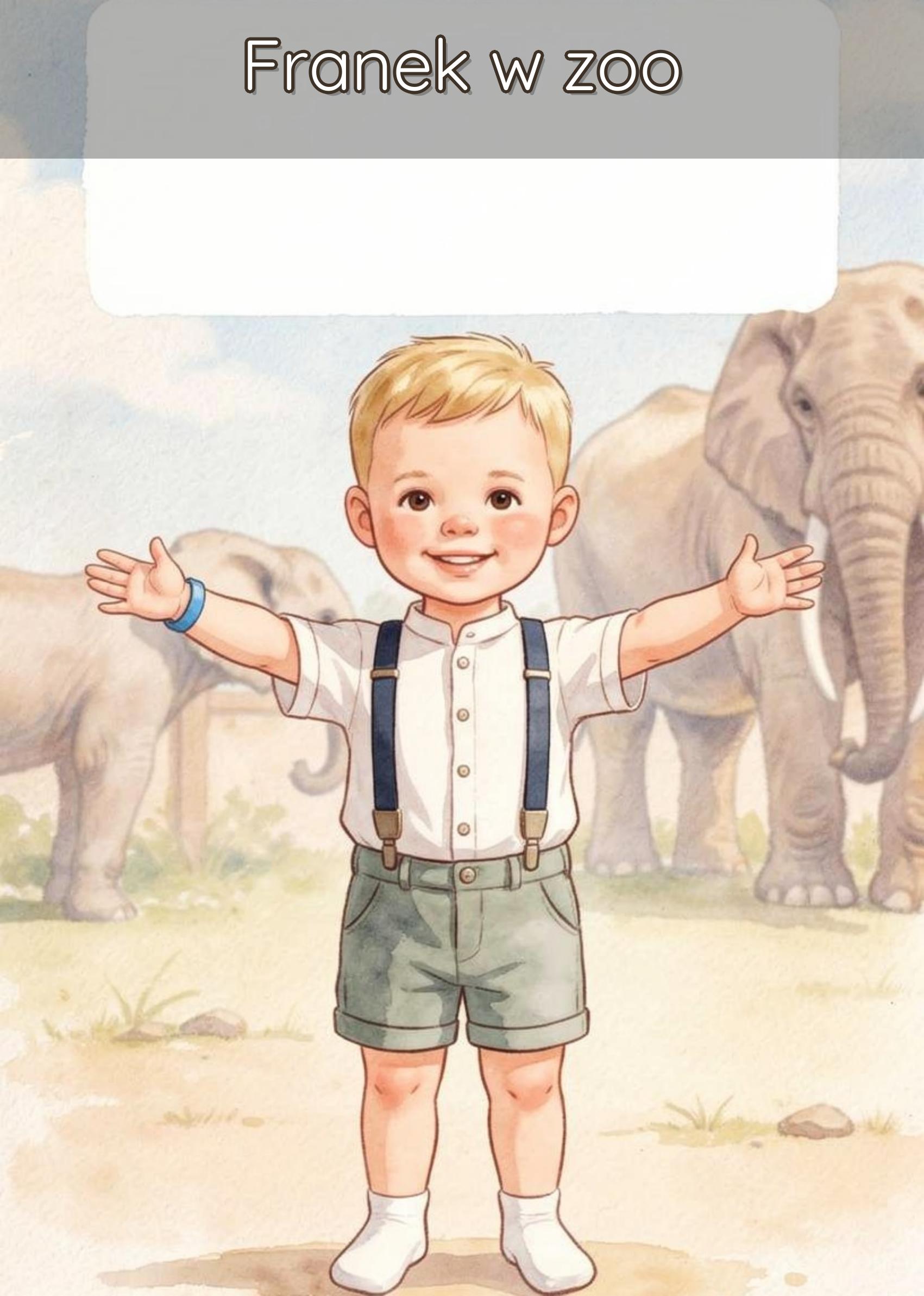 Franek w zoo – okładka